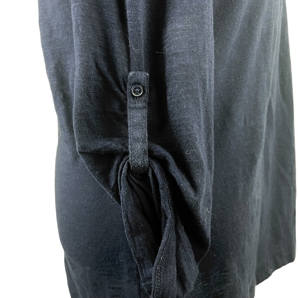 𝅺ann TAYLOR LOFT V-LACE‎ NECK LONG SLEEVED TUNIC - Picture 6 of 11